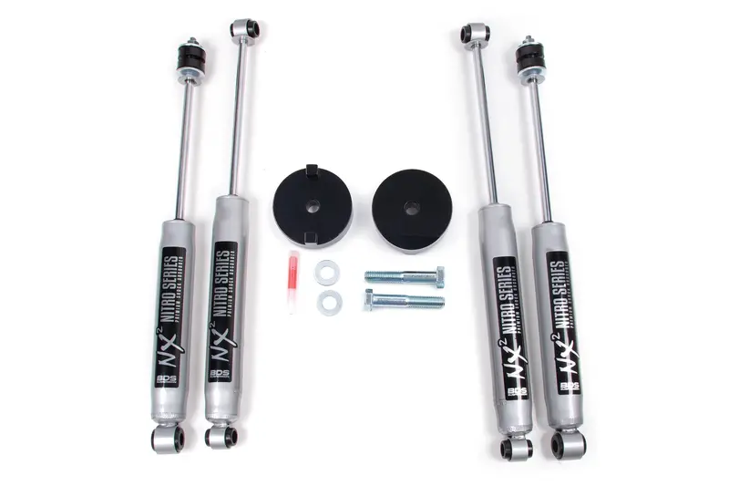 1-Inch Front Leveling Kit With Coil Spacers For Ford F-250/F-350 Super Duty (2005–2016) 4Wd 2