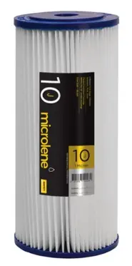 10-Inch Jumbo 20-Micron Pleated Sediment Filter Cartridge 1