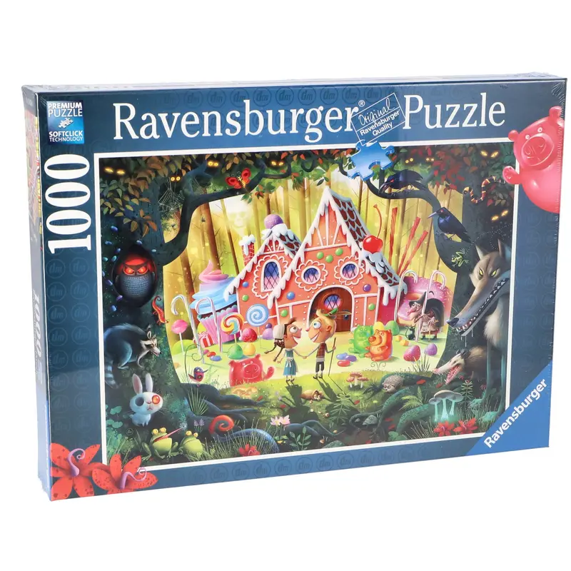 1000-Piece Hansel And Gretel Fairy Tale Puzzle 1