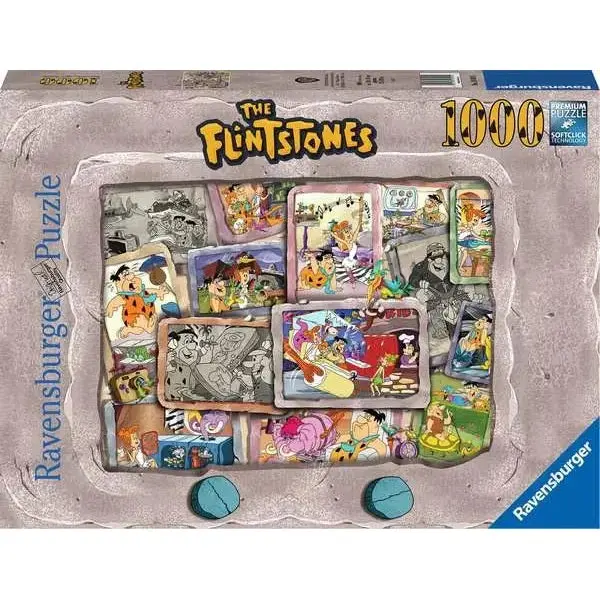 1000-Piece The Flintstones Themed Jigsaw 1
