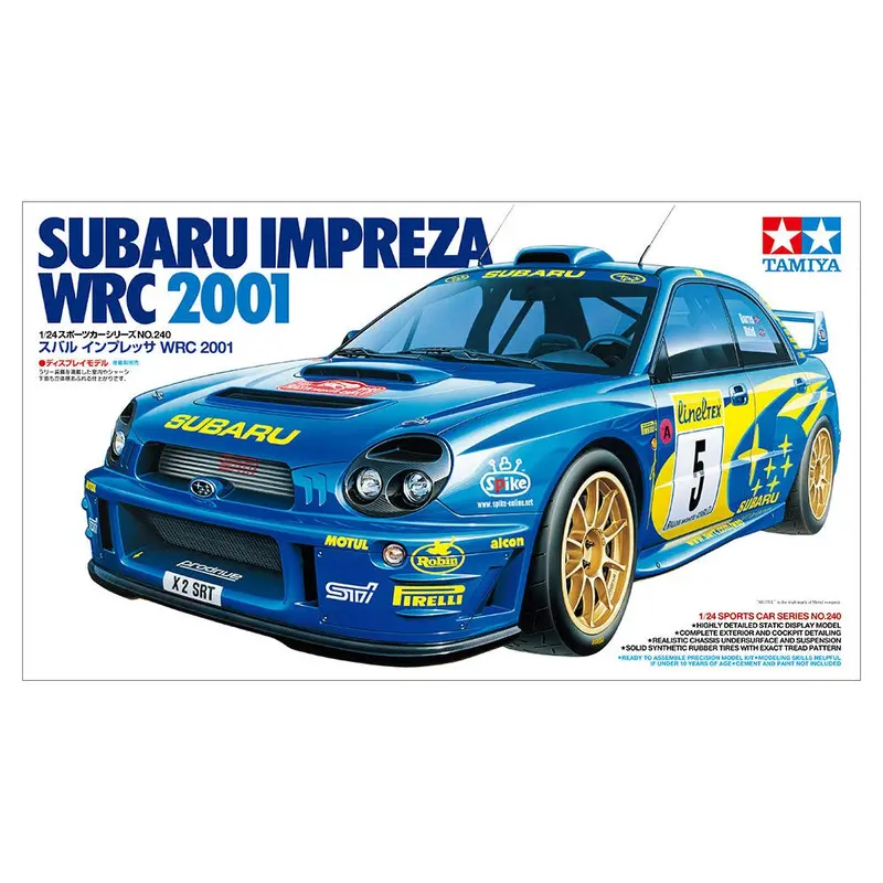 1:24 Radio-Controlled Subaru Impreza Wrc 200 Replica 1