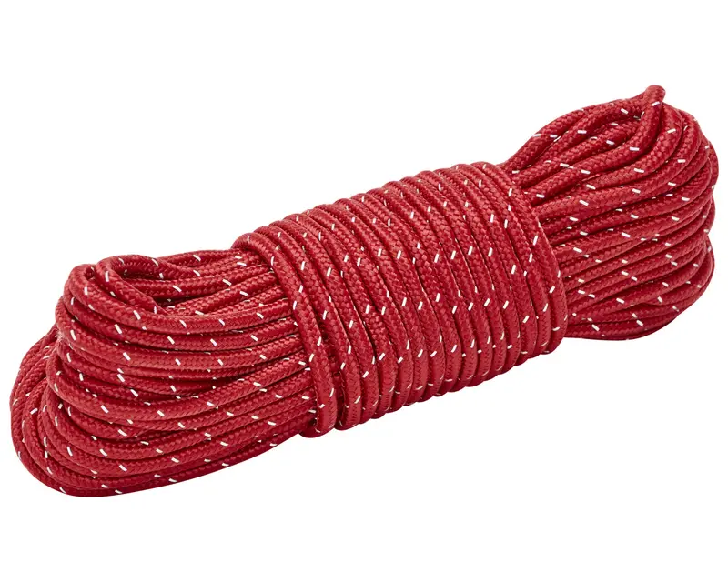 15-Meter Polyester Guy Line (3.0 Mm) – Bossa Nova Red 1
