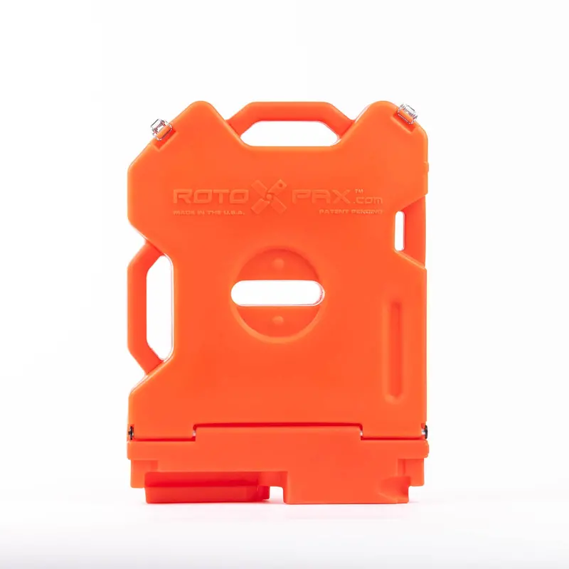 2-Gallon Orange Storage Container 1