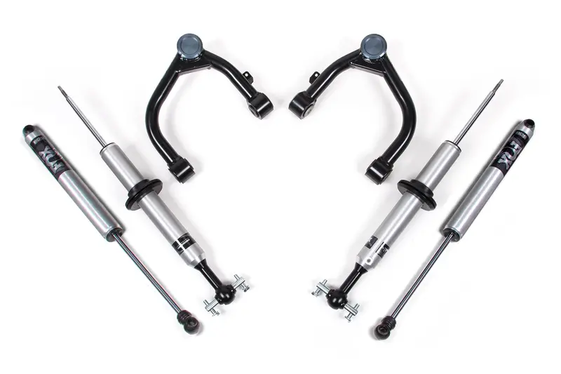 2-Inch Front Leveling Kit With Fox 2.0 Snap-Ring Struts For Chevy Silverado & Gmc Sierra 1500 (2019–2025) 4Wd 1