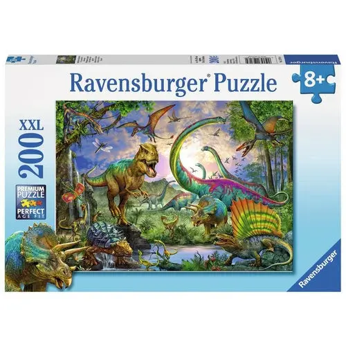 200Xxl Giant Kingdom Puzzle – Large-Format Dinosaur Theme 1