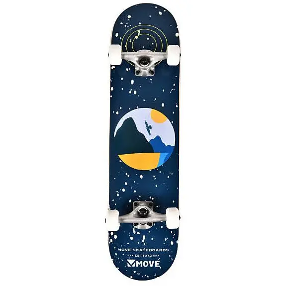 31-Inch Nature Blue Skateboard For Beginners 1