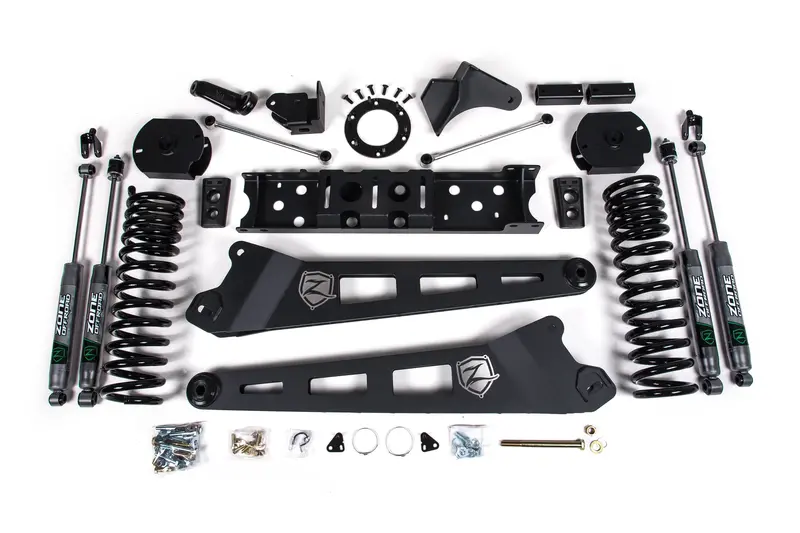 4-Inch Radius Arm Lift Kit For 2019–2026 Ram 2500 4Wd – Gas Engine Compatible 1