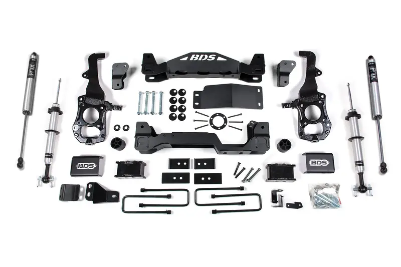 4" Lift Kit With Fox 2.0 Struts – Ford F-150 4Wd (2021–2025) 1
