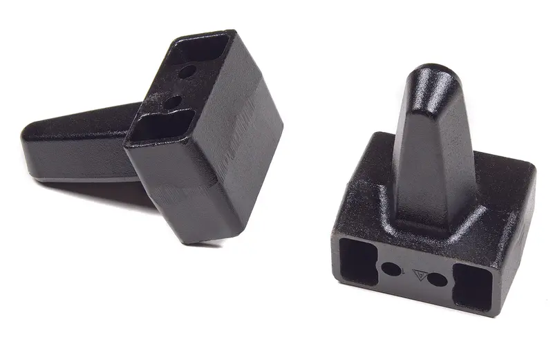 4" Steel Rear Lift Blocks With Wing Design For 2008–2016 Ford F-250/F-350 Super Duty 1