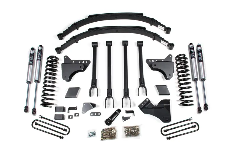 6-Inch Lift Kit With 4-Link Rear Suspension – Diesel-Optimized For 2011–2016 Ford F250/F350 Super Duty 4Wd 1