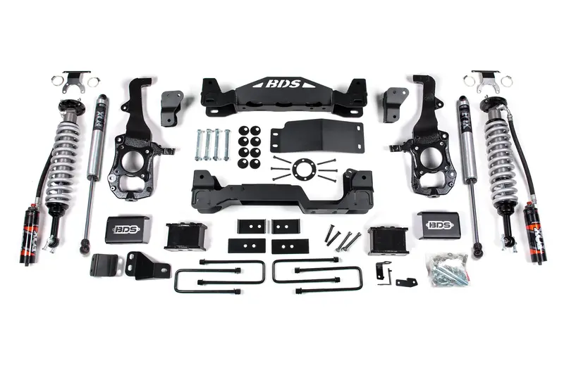 6-Inch Lift Kit With Fox 2.5 Performance Elite Coilovers For 2021–2025 Ford F-150 4Wd 1