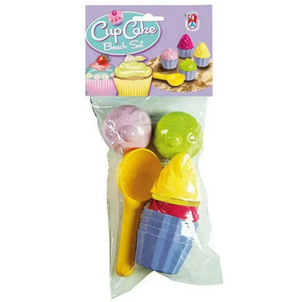 9-Piece Beach Cupcake Play Set 1