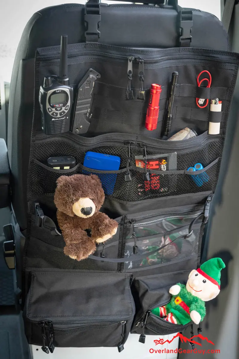 Adventure-Ready Single-Seat Vehicle Organizer 1