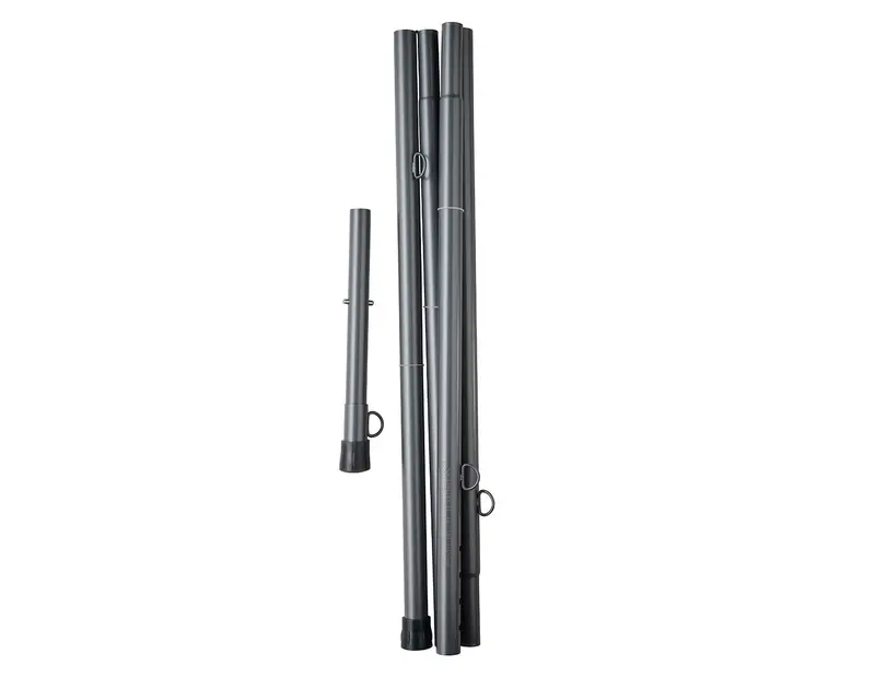 Alfheim 12.6 M² Tent Replacement Pole Set – Steel With Gunmetal Grey Finish 1