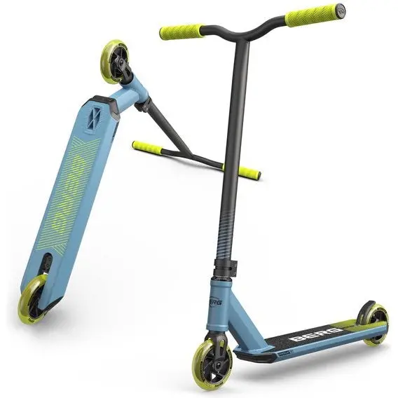 Berg Proxus X1 Balance Bike – Adjustable Blue & Lime Children’S Ride-On Bike 1