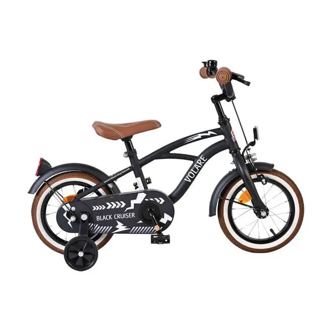 Black Cruiser Kids’ Bike – 12 Inch 1