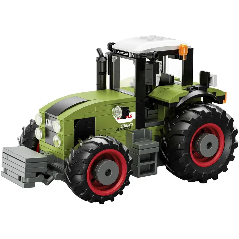 Brixies Plus Claas Axion 960 Tractor Building Kit 1