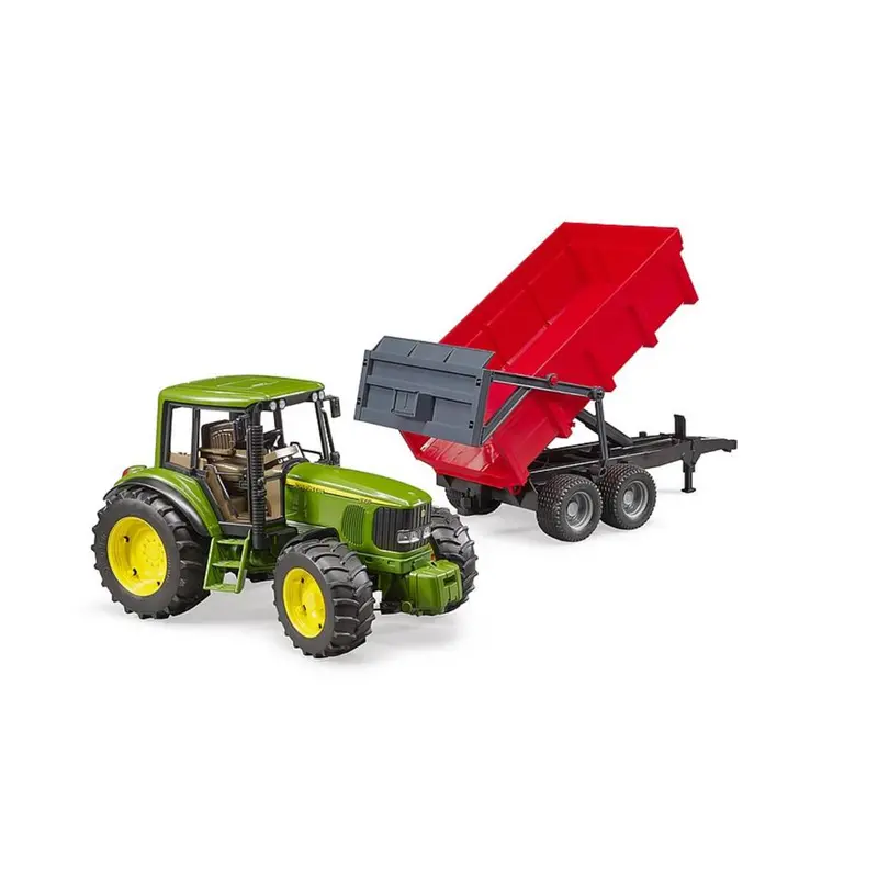 Bruder John Deere 6920 Tractor With Trailer – Realistic Die-Cast Farm Vehicle 1