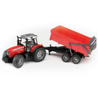 Bruder Massey Ferguson Tipper – Versatile Agricultural Trailer Model 1