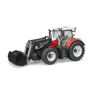 Bruder Steyr 6300 Front Loader Toy – Realistic Die-Cast Design 1