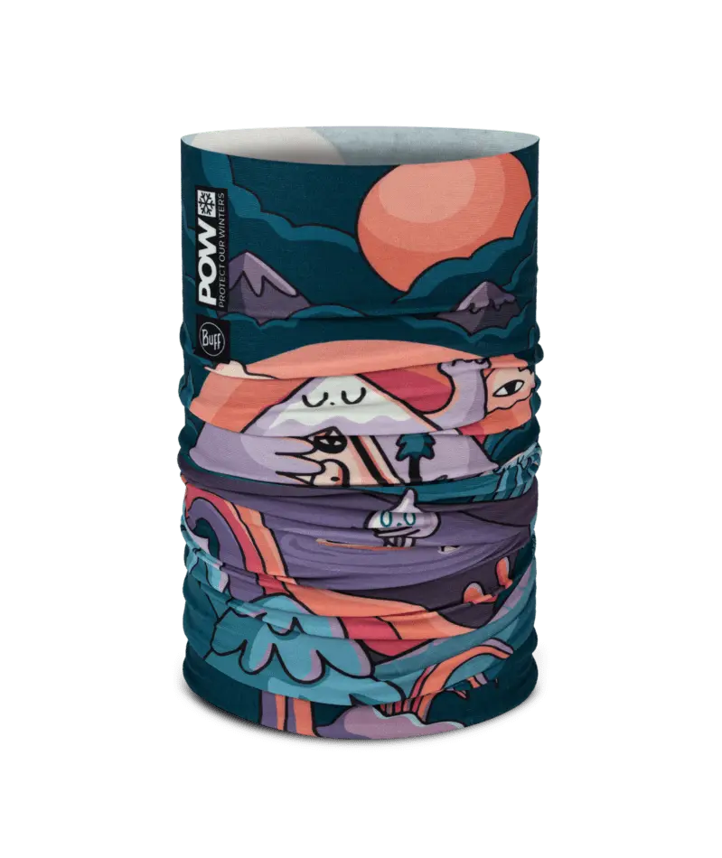 Buff Ecostretch Original Neck Gaiter – Pow Owyz Youth Print 1
