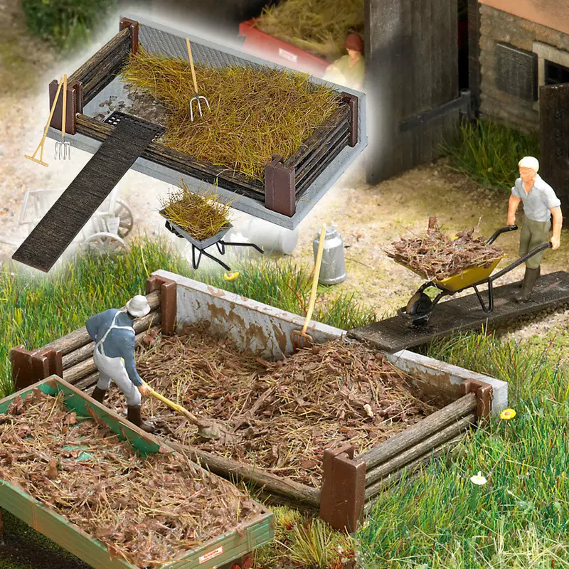 Busch 1526 Manure Pile Detailing Element 1
