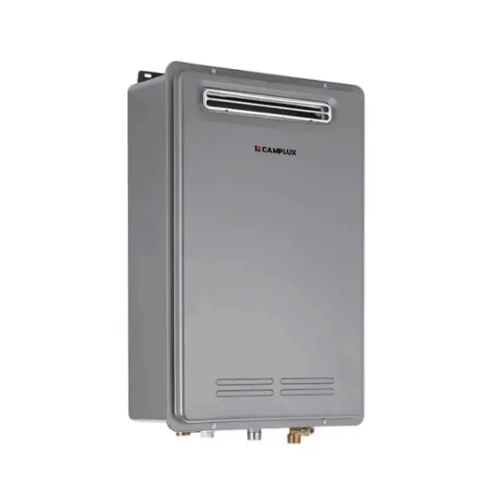 Camplux Gray Whole-House Outdoor Tankless Water Heater – 6.86 Gpm Capacity 1