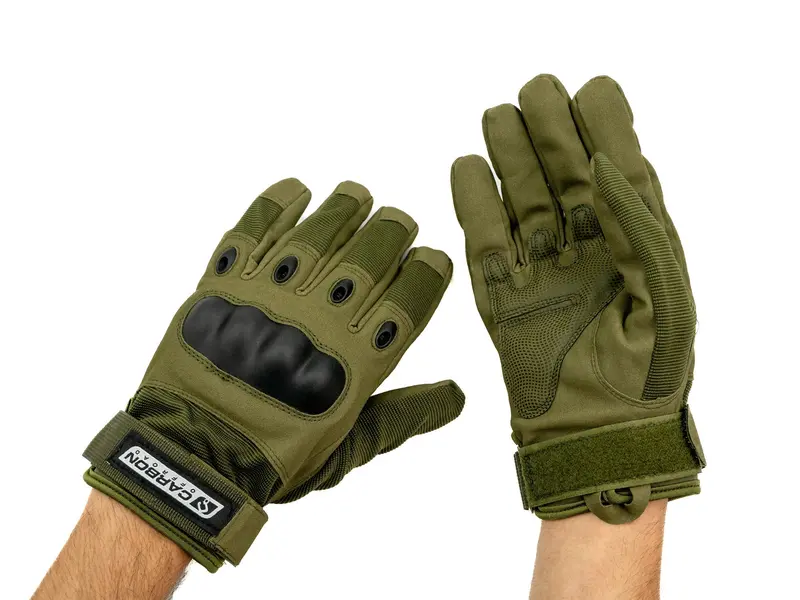 Carbon Offroad Premium Recovery Gloves – Cut & Abrasion Resistant 1