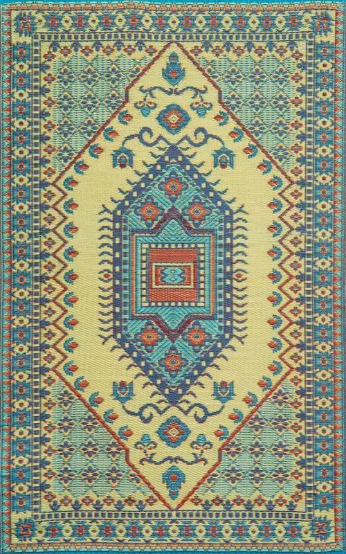 Casbah Turkish-Style Camp Rug – Handwoven Wool Accent Piece 4