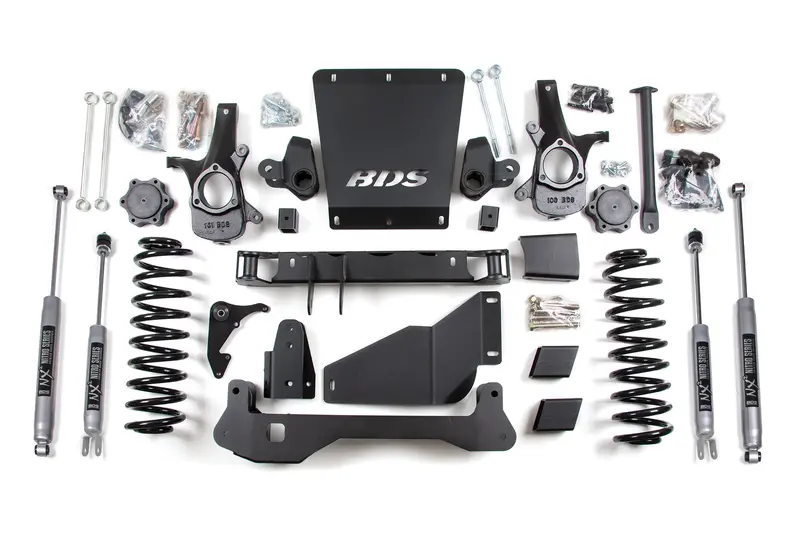 Chevy/Gmc Full-Size Suv 6-Inch Lift Kit (Avalanche, Suburban, Tahoe, Yukon 1500, 2000–2006, 4Wd) 3