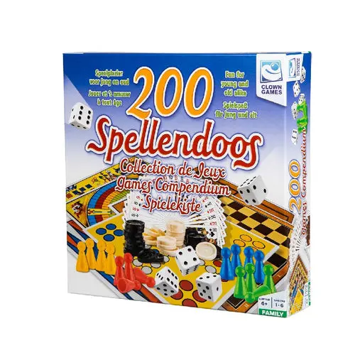 Clown Games Spelling Box – 200-Piece Dutch/French Edition 1