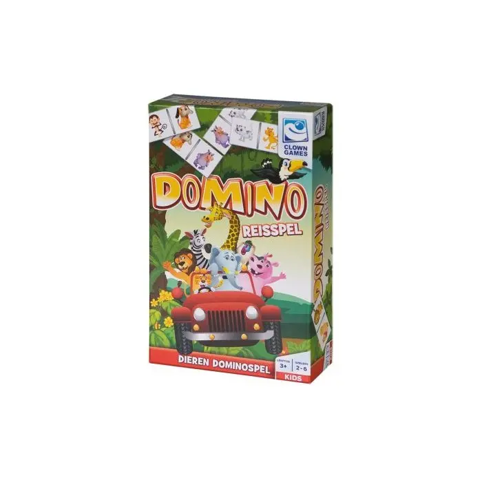 Clown Games Travel Domino Set – Foldable & Lightweight 1