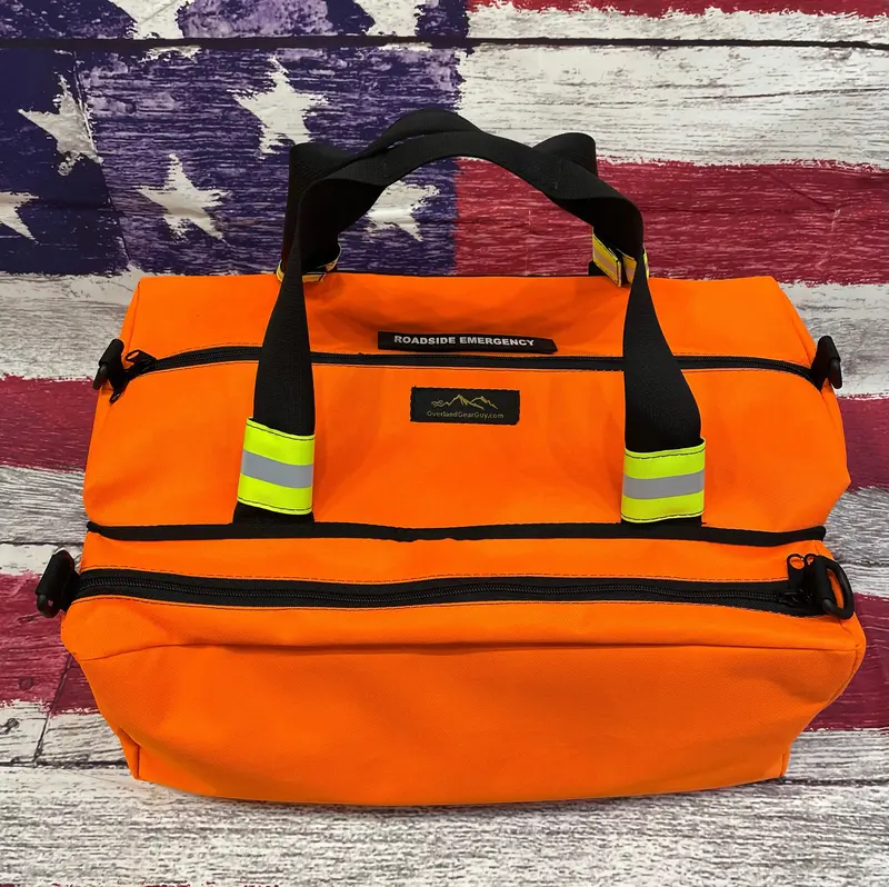Compact Roadside Emergency & First Aid Kit Bag 1