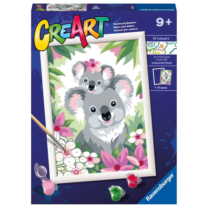 Creart Son Wooden Puzzle Set: Koalas Theme 1