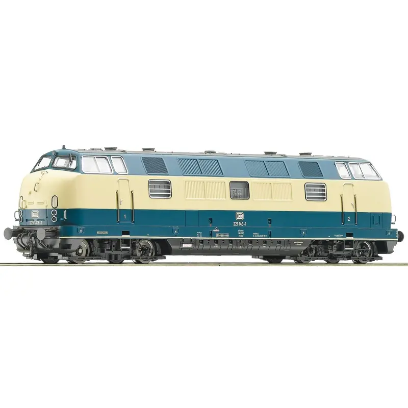 Db Br 221 Diesel Locomotive In Olive Green 1