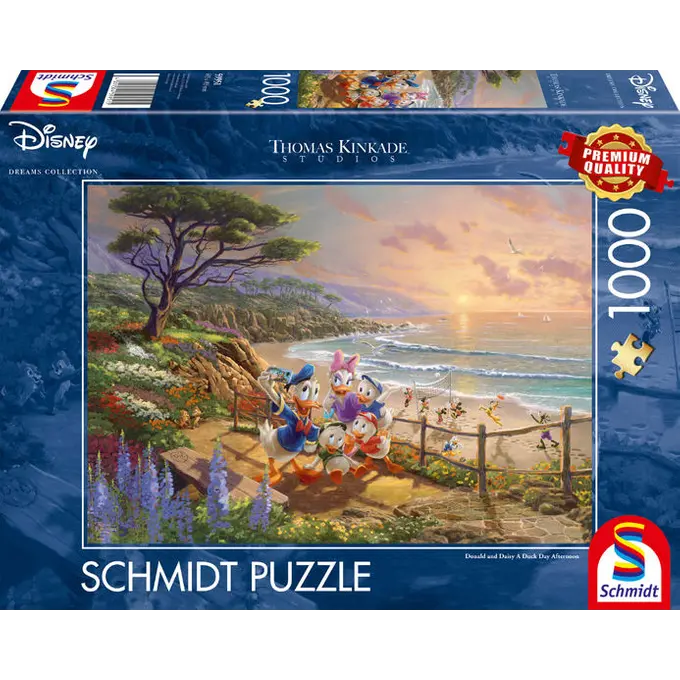 Disney Jigsaw Puzzle – Donald & Daisy Duck – 1000 Pieces 1