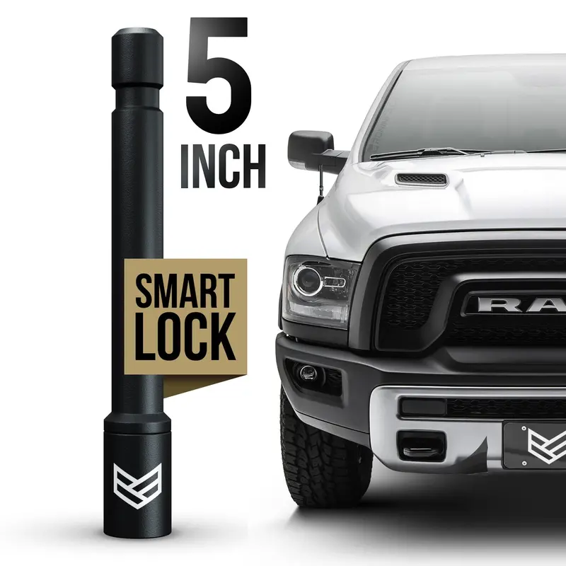 Dodge Ram Smartlock™ 5-Inch Short Flexible Antenna – Low-Profile Oem Alternative 1