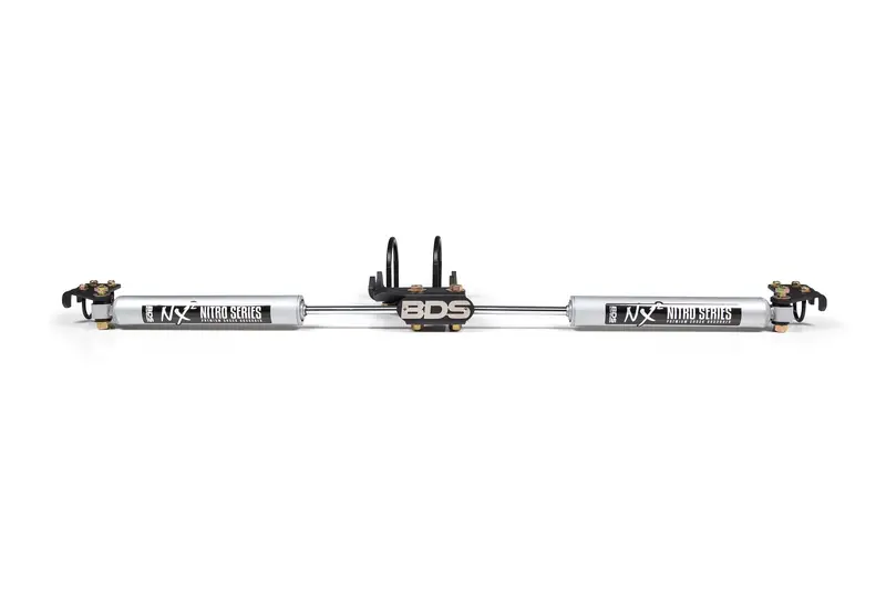 Dual Steering Stabilizer Kit With Nx2 Shocks – Fits 2.5 To 9-Inch Lifts On 2005–2025 Ford F-250/F-350 Super Duty 4Wd 1