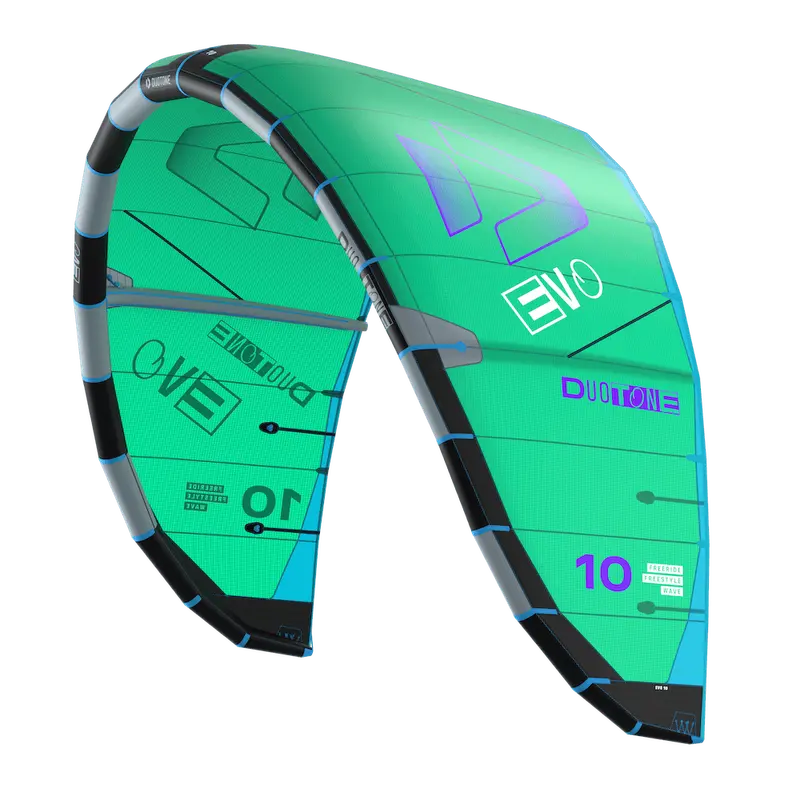 Duotone 2026 Evo Kiteboard – Green Color Option 1