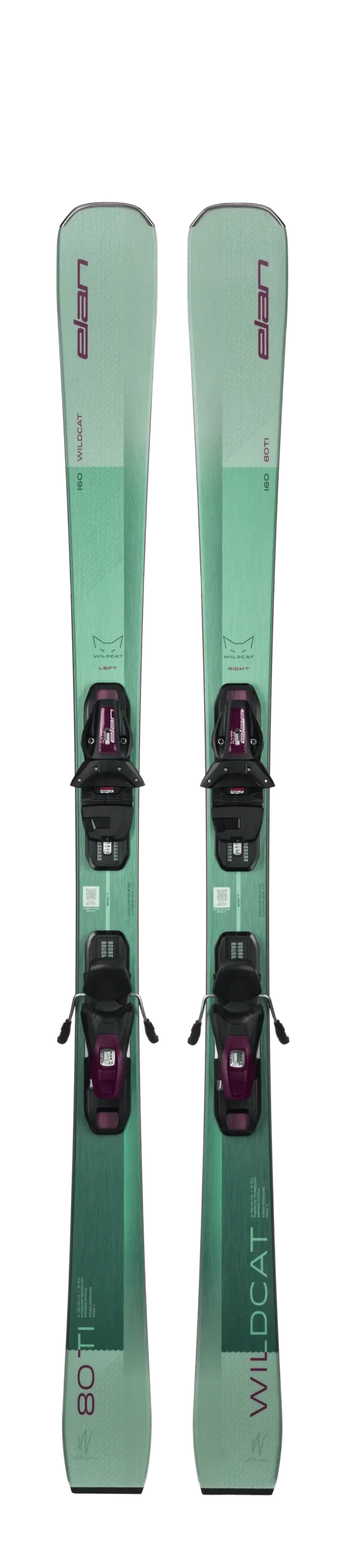 Elan Wildcat 80 Ti Skis With El 9 Bindings – 2026 Model 1