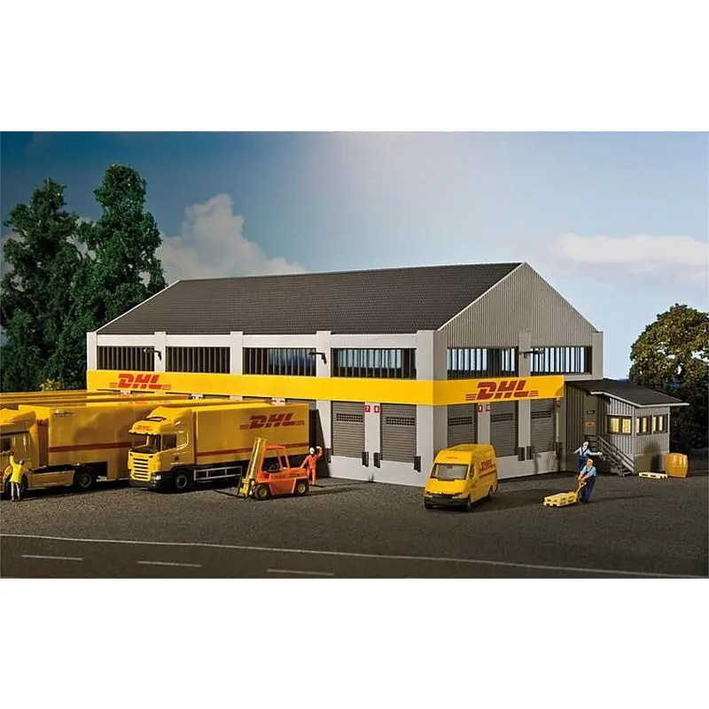 Faller Dhl Logistics Center Model Kit – Ho Scale 1
