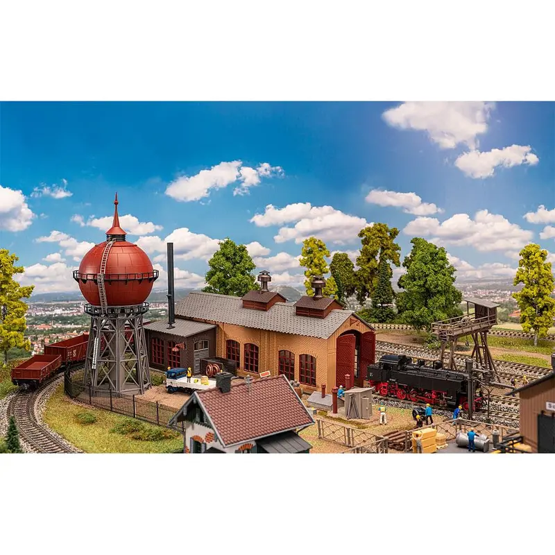 Faller Railway Depot Action Set – Ho Scale 1