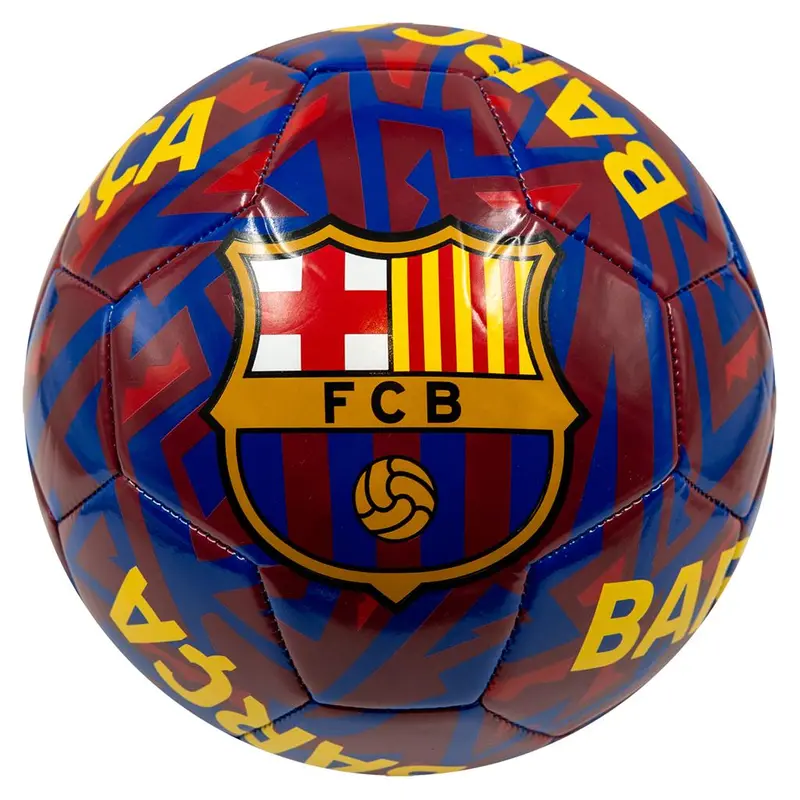 Fc Barcelona Official Tech Square Soccer Ball – Size 5 (2025) 1