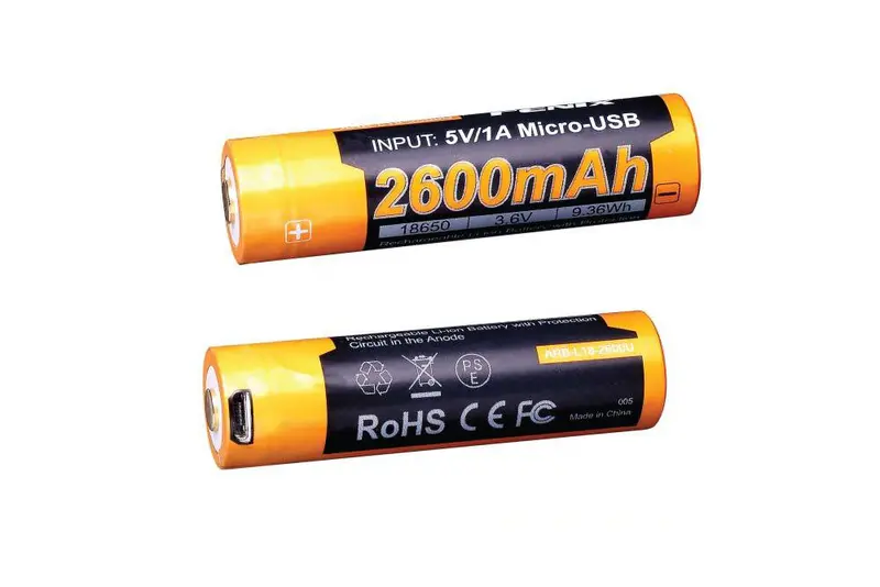 Fenix Arb-L18-2600U Usb-C Rechargeable 18650 Battery 1