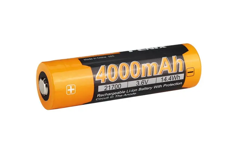 Fenix Arb-L21-4000P 21700 Power Cell – 4000Mah Rechargeable Battery 1