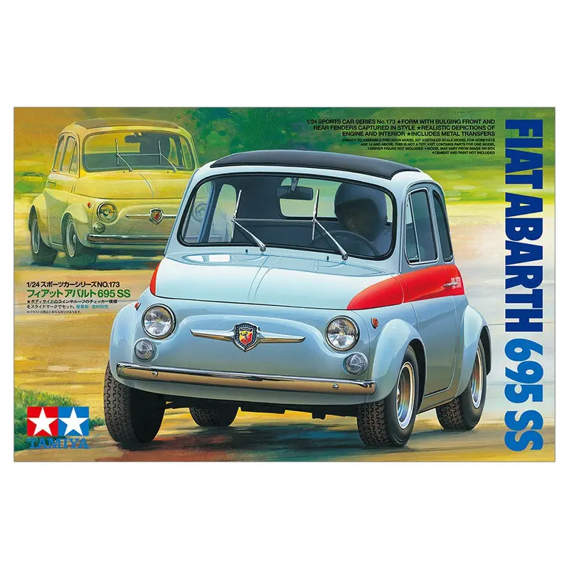 Fiat Abarth 695 Ss – 1:24 Scale Classic Italian Sports Car Model 1