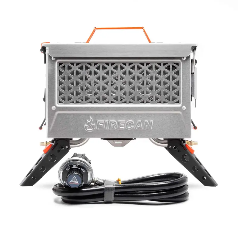 Firecan Deluxe Portable Fire Pit – Stainless Steel & Foldable 1
