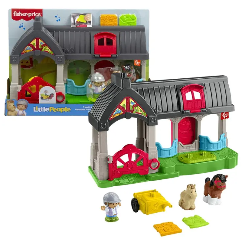 Fisher-Price Little People Stable Playset 1