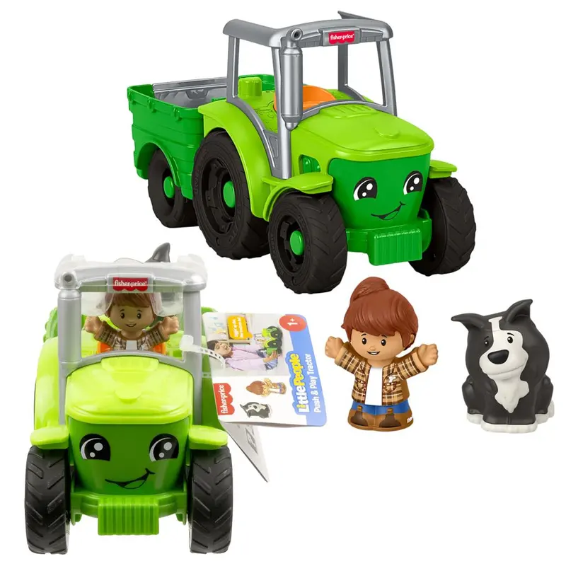 Fisher-Price Little People Tractor Toy 1