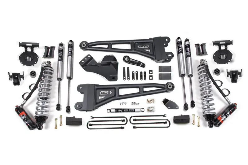 Ford F250/F350 Super Duty 4-Inch Radius Arm Lift With Fox 2.5 Performance Elite Coil-Over Conversion (2008–2010, 4Wd Diesel) 1